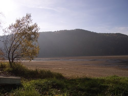 Test detektoru na Slapech