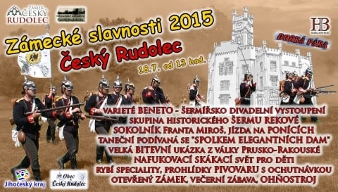 Zámecké slavnosti 2015 v Českém Rudolci