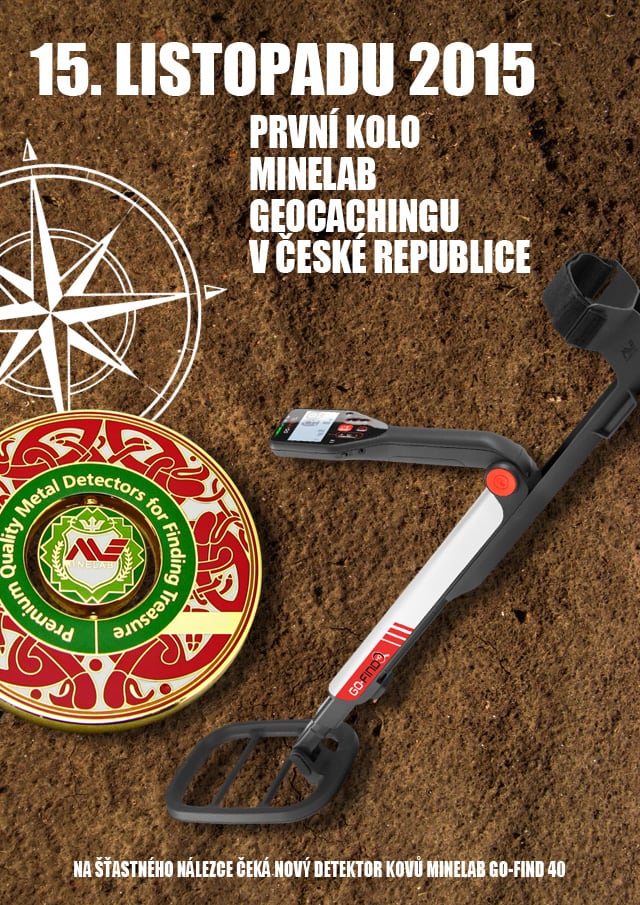 První kolo Minelab Geocachingu 15. listopadu 2015