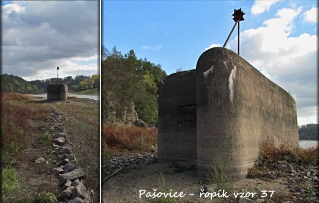 Řopíky, aneb lehké opevnění u Vltavy