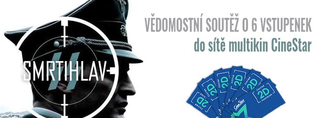 Smrtihlav – vědomostní soutěž o 6 vstupenek dnes od 20:00 h