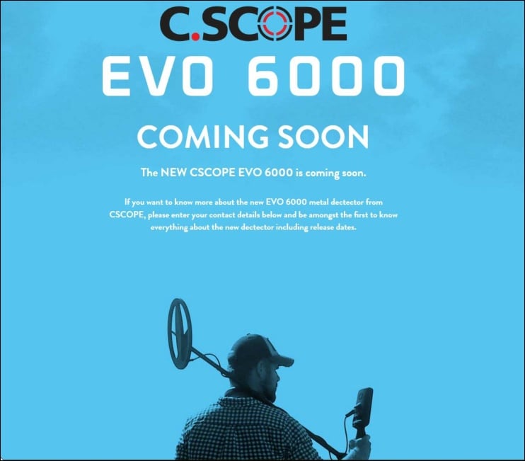 Detektor kovů C.Scope EVO 6000