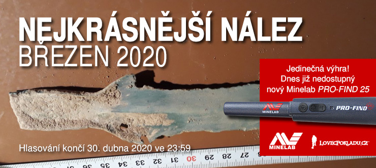 Nejkrásnější nález detektorem kovů března 2020