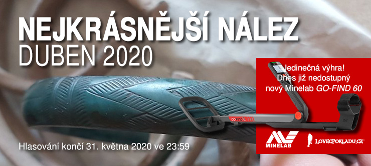 Nejkrásnější nález detektorem kovů dubna 2020