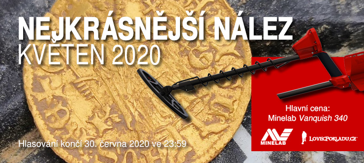 Nejkrásnější nález detektorem kovů května 2020