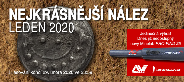 Nejkrásnější nález detektorem kovů ledna 2020