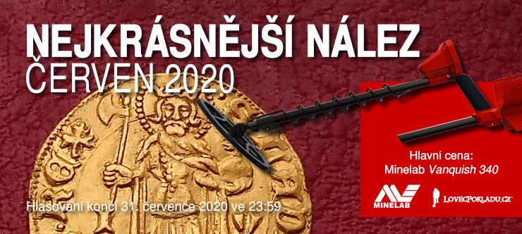 Nejkrásnější nález detektorem kovů června 2020