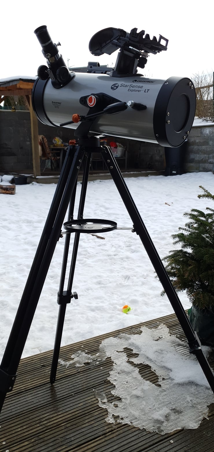 Řada teleskopů Celestron StarSense - Explorer LT 127/1000 AZ