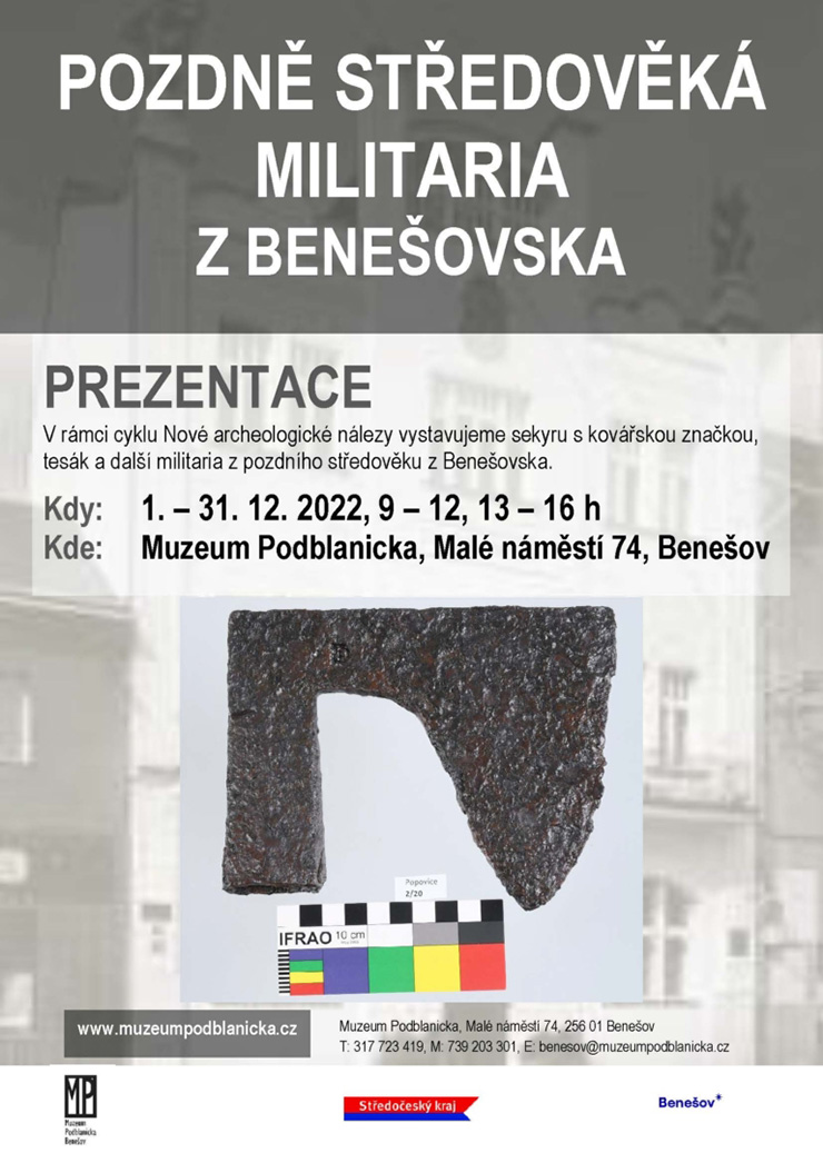 Pozdně středověká militaria z Benešovska