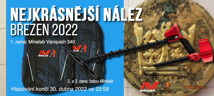 Nejkrásnější nález detektorem kovů března 2022