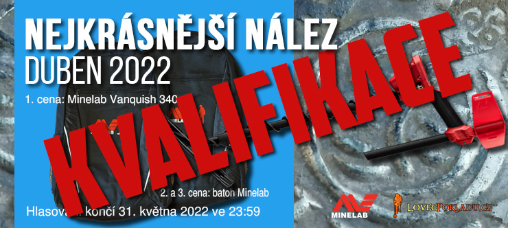 Nejkrásnější nález dubna 2022 – kvalifikace