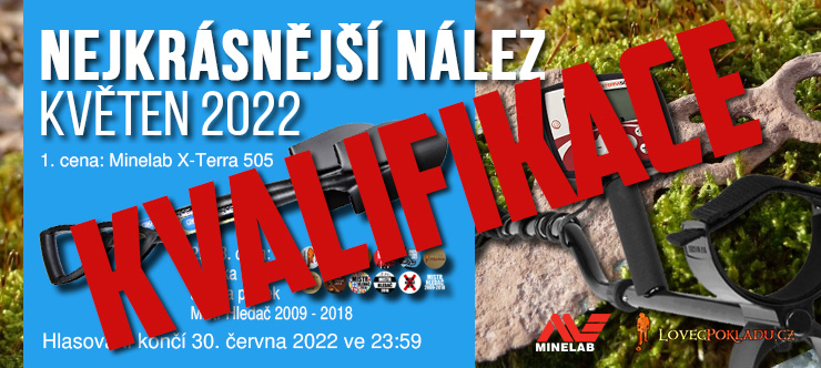 Nejkrásnější nález května 2022 – kvalifikace