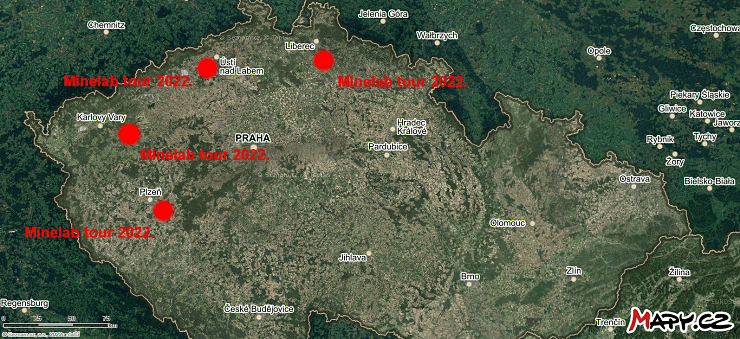 Zipsy Minelab tour 2022