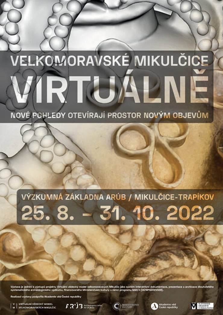 Exhibition "Great Moravian Mikulčice virtually"