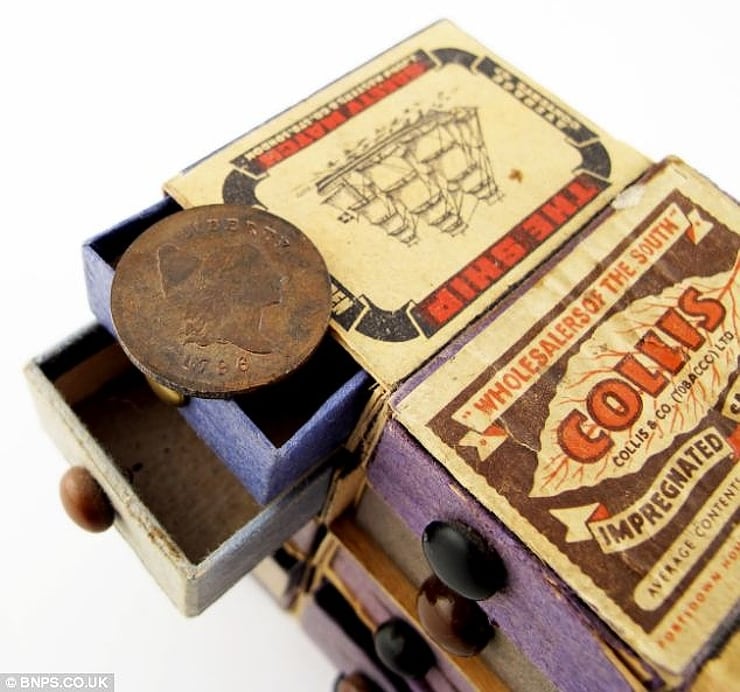 20 Feb 2013 Rare coin in a matchbox