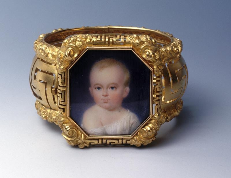 Golden bracelet from Konopiště