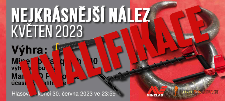 Nejkrásnější nález května 2023 - Kvalifikace