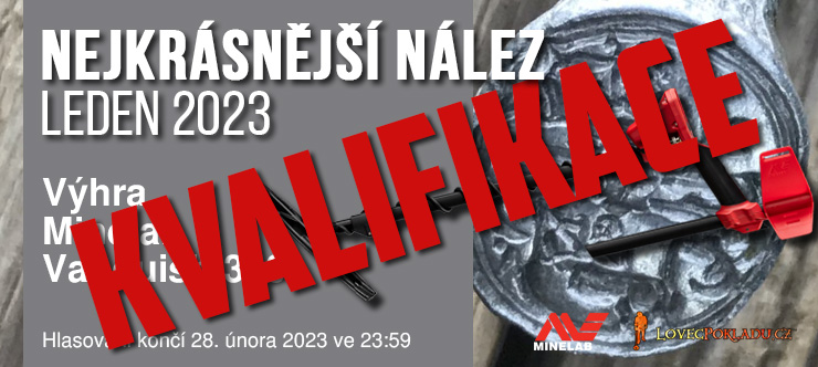 Nejkrásnější nález Leden 2023 - Kvalifikace