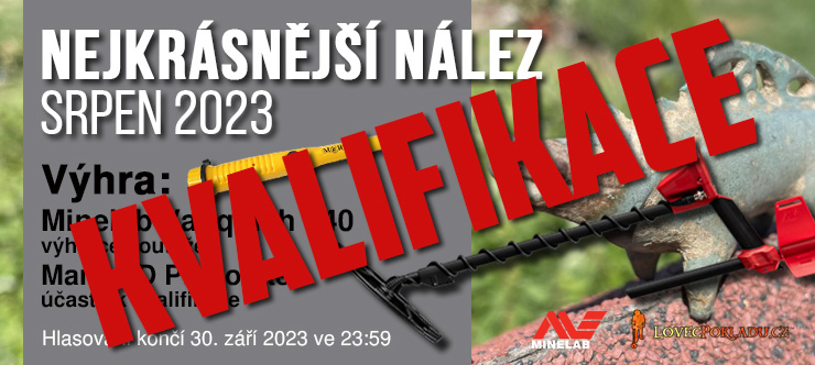 Nejkrásnější nález srpna 2023 - kvalifikace