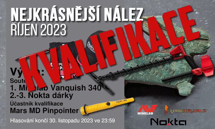 Nejkrásnější nález října 2023 - kvalifikace