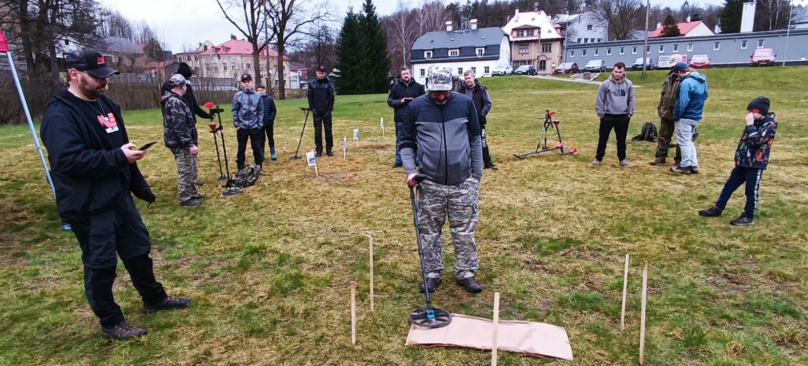 Minelab tour v Mníšku byla s dvojitou duhou