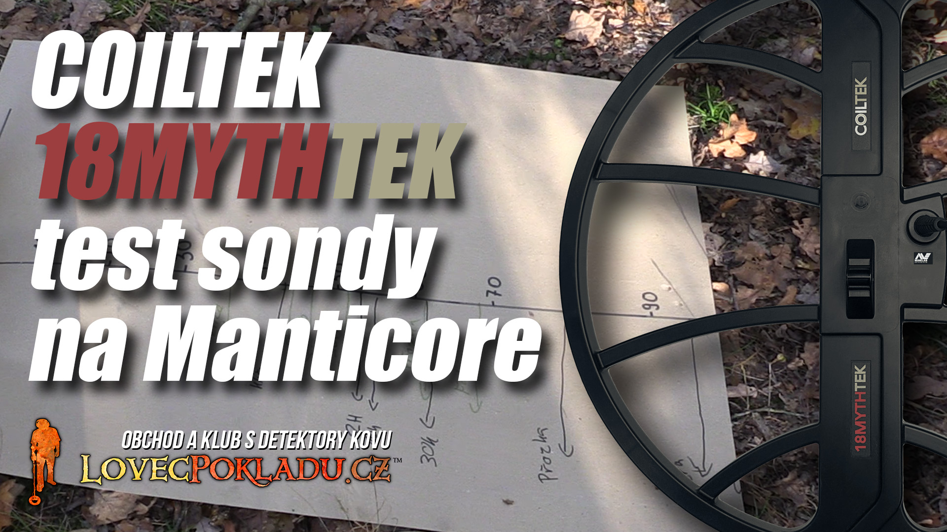 COILTEK MYTHTEK coil testing for Manticore metal detector