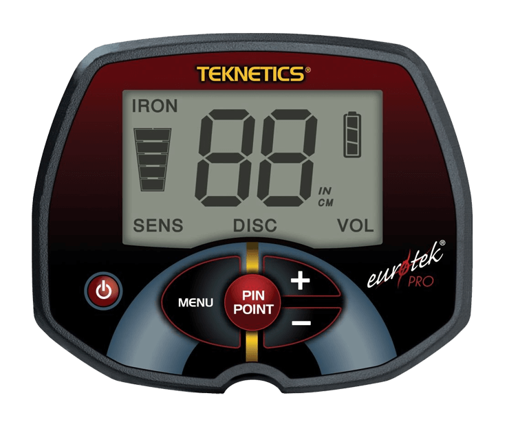 Ovládací box detektoru kovů Tekentics Eurotec Pro