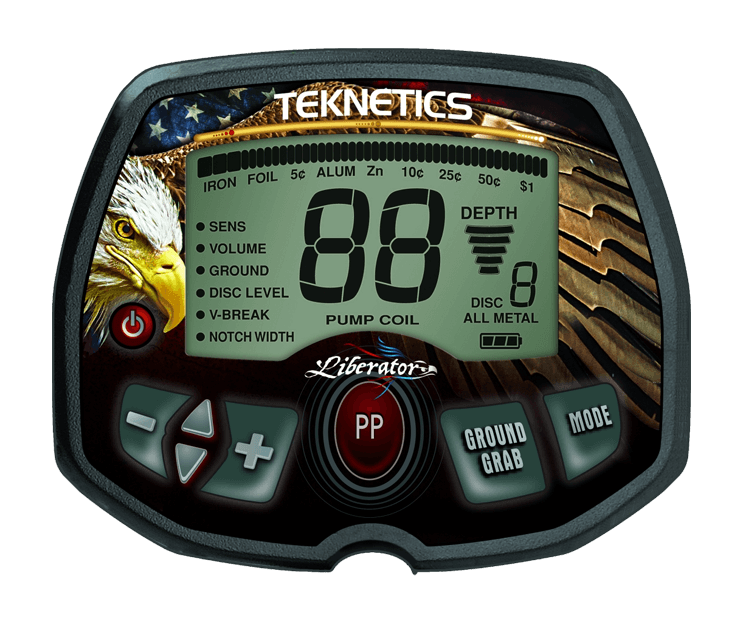 Ovládací box detektoru kovů Tekentics Liberator