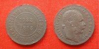 František Josef I. (1848&ndash;1916) 1 Forint (Zlatník)