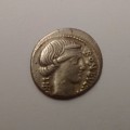 L.Scribonius Libo  (62 př. n. l.) Denarius (Denár)