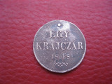 Ferdinand V. (1835&ndash;1848) Egy Krajczár (1 Krejcar)