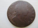 William III. Oranžský (1689&ndash;1702) 1/2 Penny