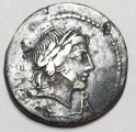 Mn. Fonteius C. f. (85 př. n. l.) Denarius (Denár)