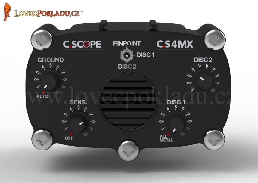 Box detektoru kovů C.Scope CS4MX