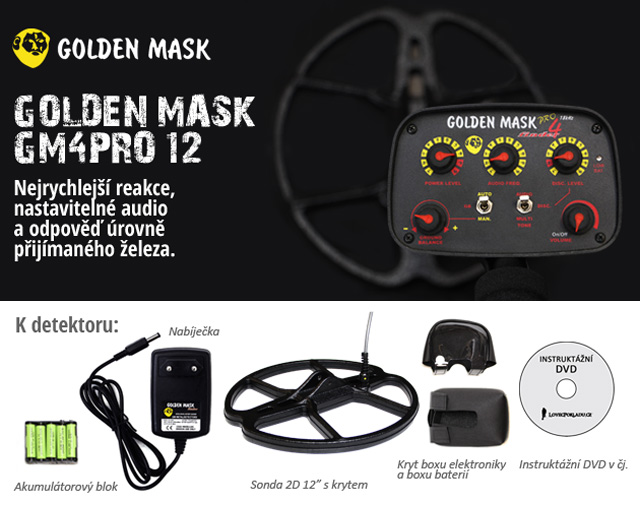 Detektor kovů Golden Mask GM5