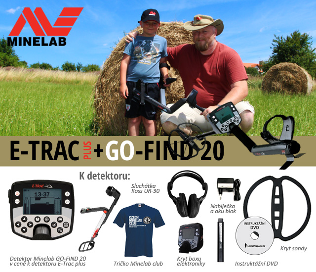 Detektor kovů Minelab E-Trac