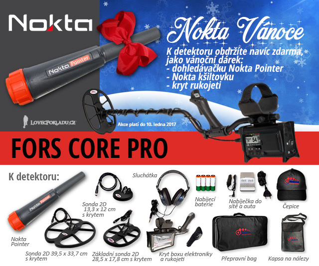 Detektro kovů Fors Core Pro