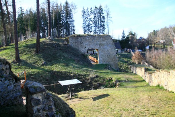 Zřícenina hradu Pořešín