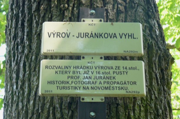 Zřícenina hradu Výrov