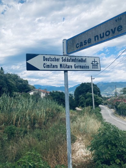 Monte Cassino  -deutscher soldaten -friedhof Cassino