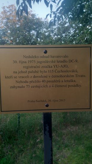 Nehoda pádu letadla v roce 1975