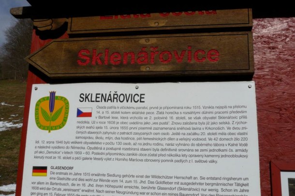 Sklenařovice a Bystřice