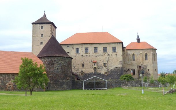 Vodní hrad Švihov.