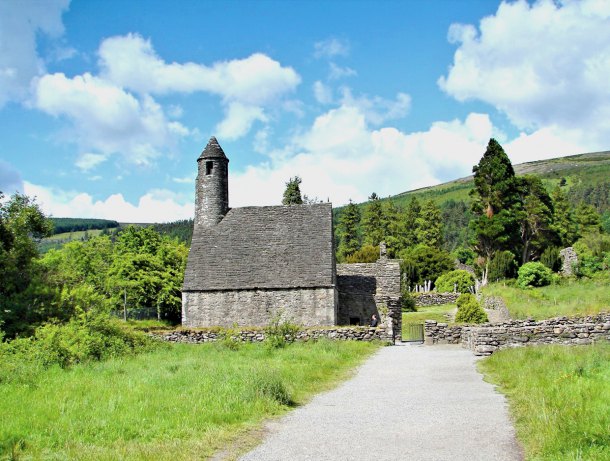 Klášter Glendalough -Irsko