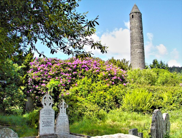 Klášter Glendalough -Irsko