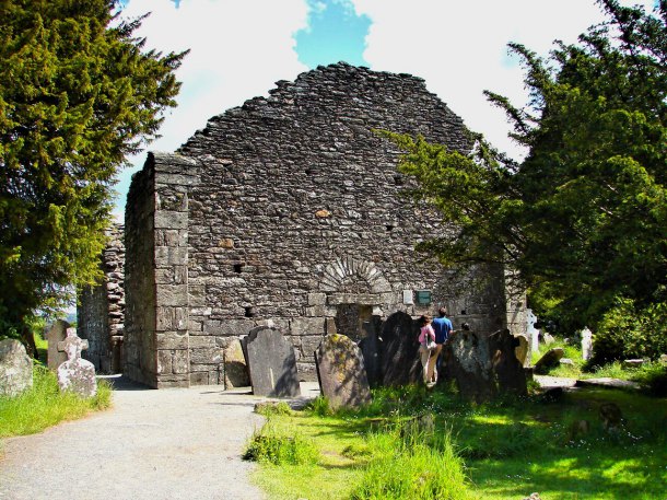 Klášter Glendalough -Irsko