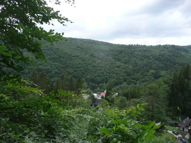 Modrá studánka.